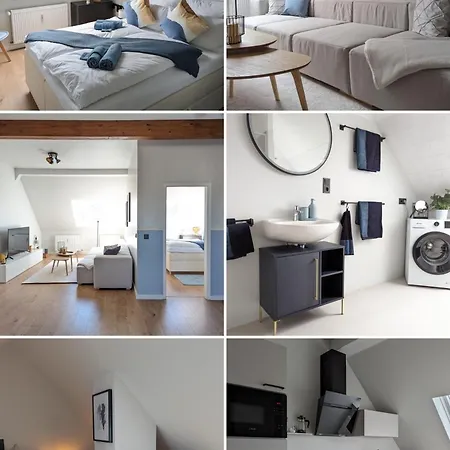 Vilipa-apartments Naehe Red Bull Arena, Kueche, Smart Tv, Badewanne, Maisonette * Leipzig